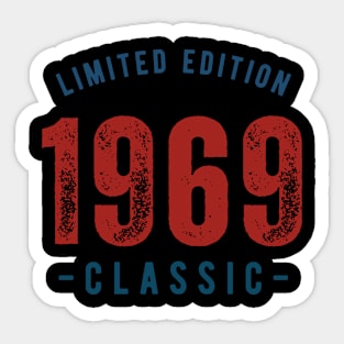 Limited Edition Classic 1969 Sticker